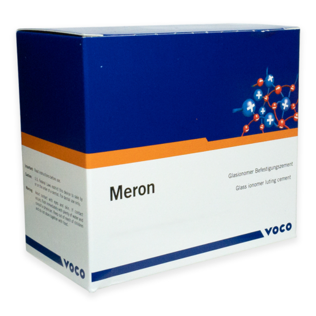 Ionómero MERON Autocurado Tipo 1 cementación Avío VOCO