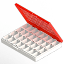 Caja Para Bandas Ortodoncia Universales - Superior - D/E 80.01.011