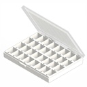 Caja Organizador de Brackets Morelli-Blanca