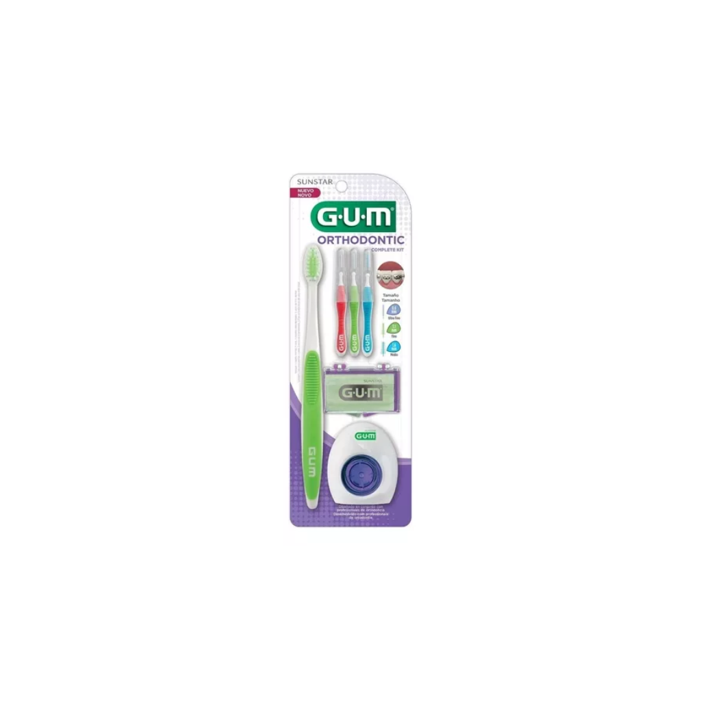 Gum Kit Orthodontic Cepillo Ortodóntico Proxabrush Cera Hilo