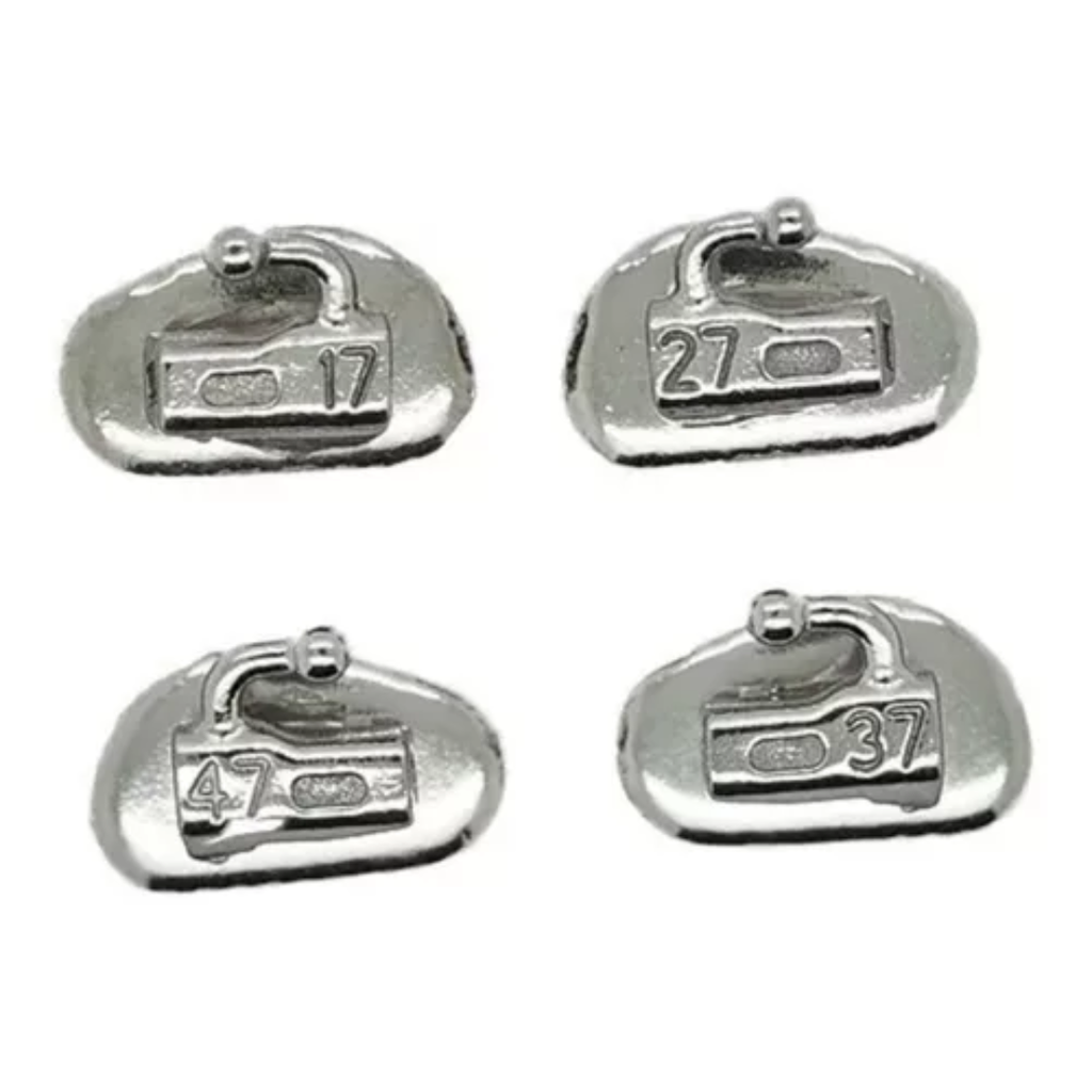 Tubos Para Adherir 2do Molar X10 Pack De 4 Tubos Ortodoncia