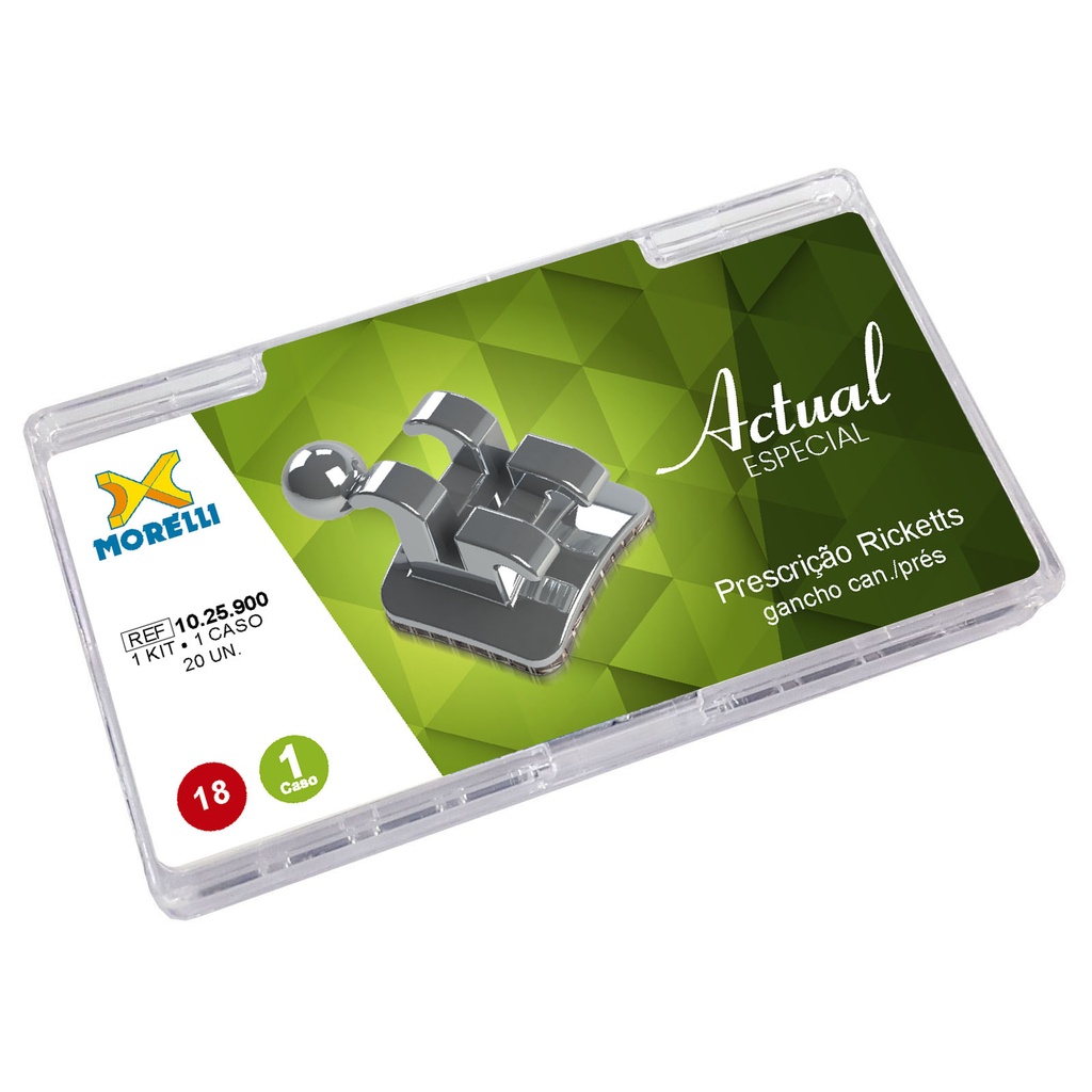 Brackets Metalicos Ricketts 0.18 Morelli 10.25.900