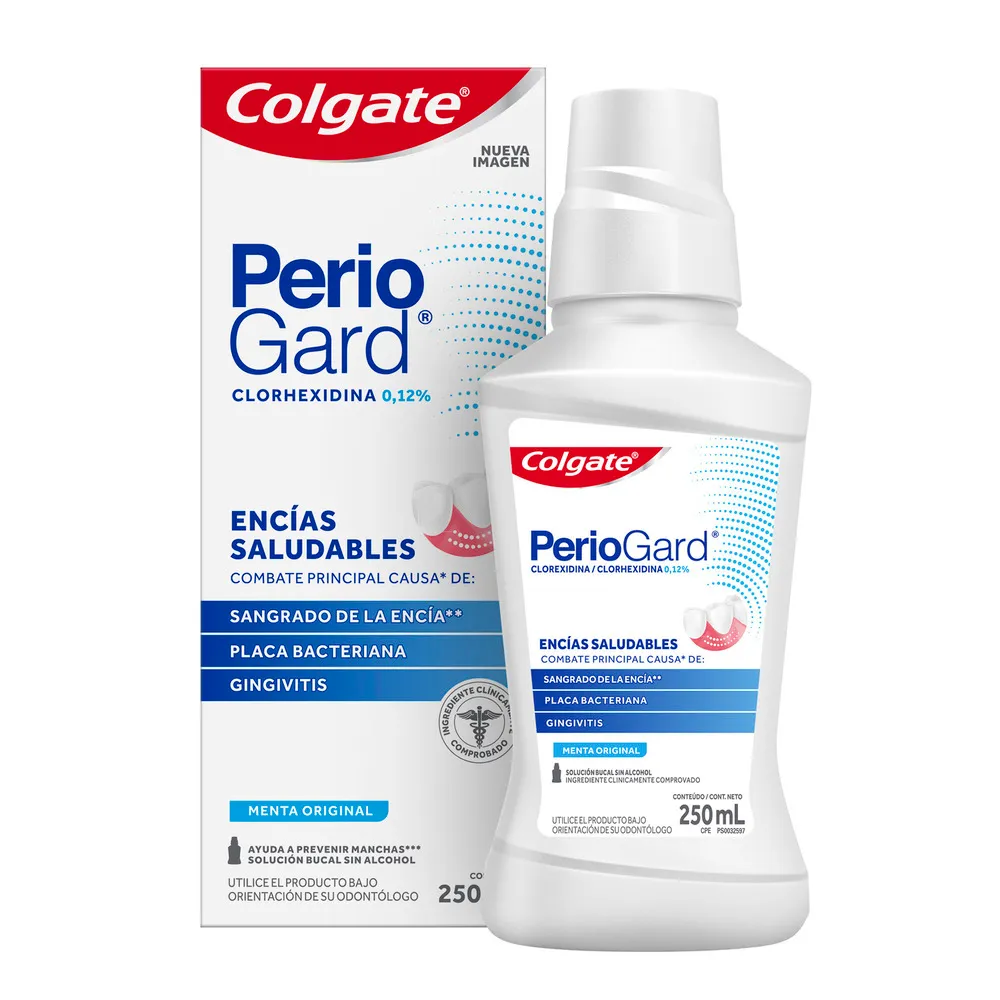 Colgate Periogard Enjuague Bucal Sin Alcohol X 250ml